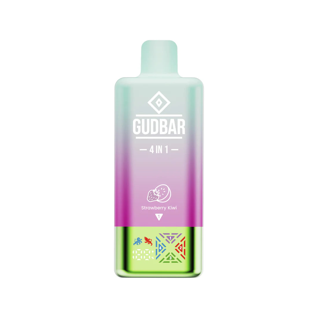Vaper 120.000 Caladas 4 sabores en 1 GUDBAR