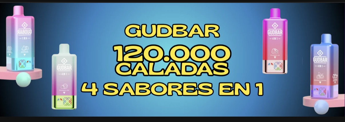 GUDBAR 120.000 Caladas 4en1
