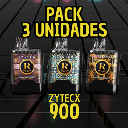 Pack 3 ZYTECX 900 caladas