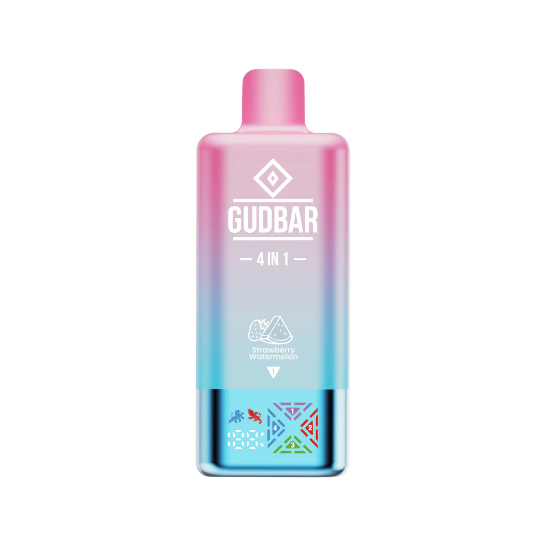 Vaper 120.000 Caladas 4 sabores en 1 GUDBAR