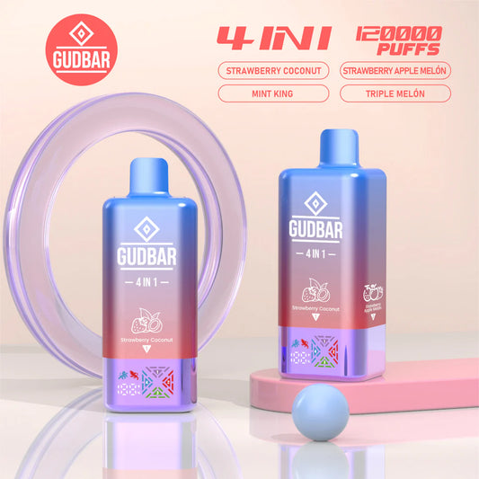 Vaper 120.000 Caladas 4 sabores en 1 GUDBAR